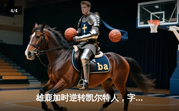 雄鹿加时逆转凯尔特人，字母哥44分创赛季新高 - 4